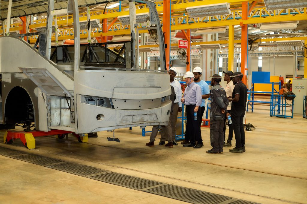 SASA College of Industrial Design administrators during an industrial visit.