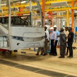 SASA College of Industrial Design administrators during an industrial visit.